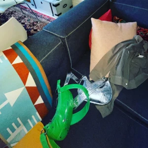Silver väska - Säljer den silvriga väskan🤩