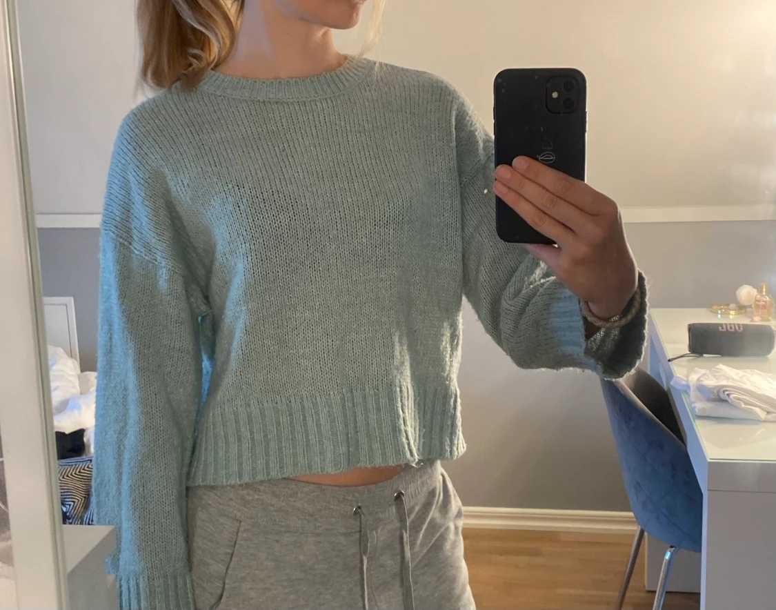Superfin stickad tröja