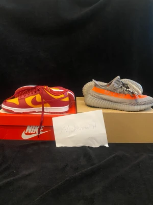 Yeezy beluga rf, Nike dunk midas gold  - Yeezy beluga RF  3100:- 44 2/3 Helt nya  Nike dunk low midas gold  1350:-  Helt nya 44