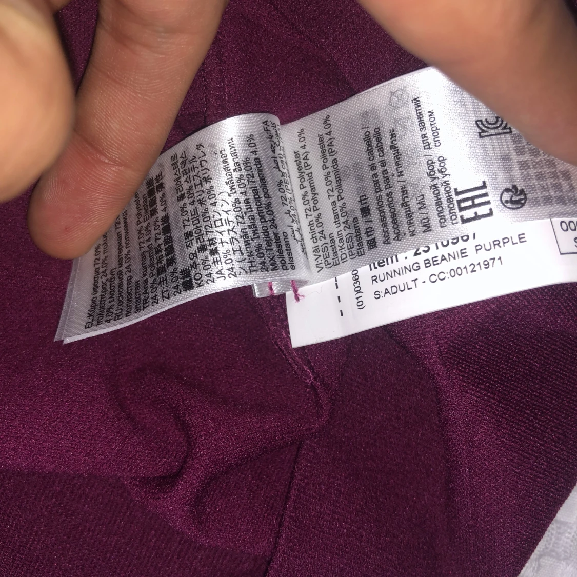 Kalenji mössa helt ny  - 90