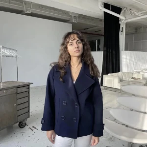 Design by si  - Säljer denna jackan i färgen navy och i storlek xs/s💕💕 som ny 