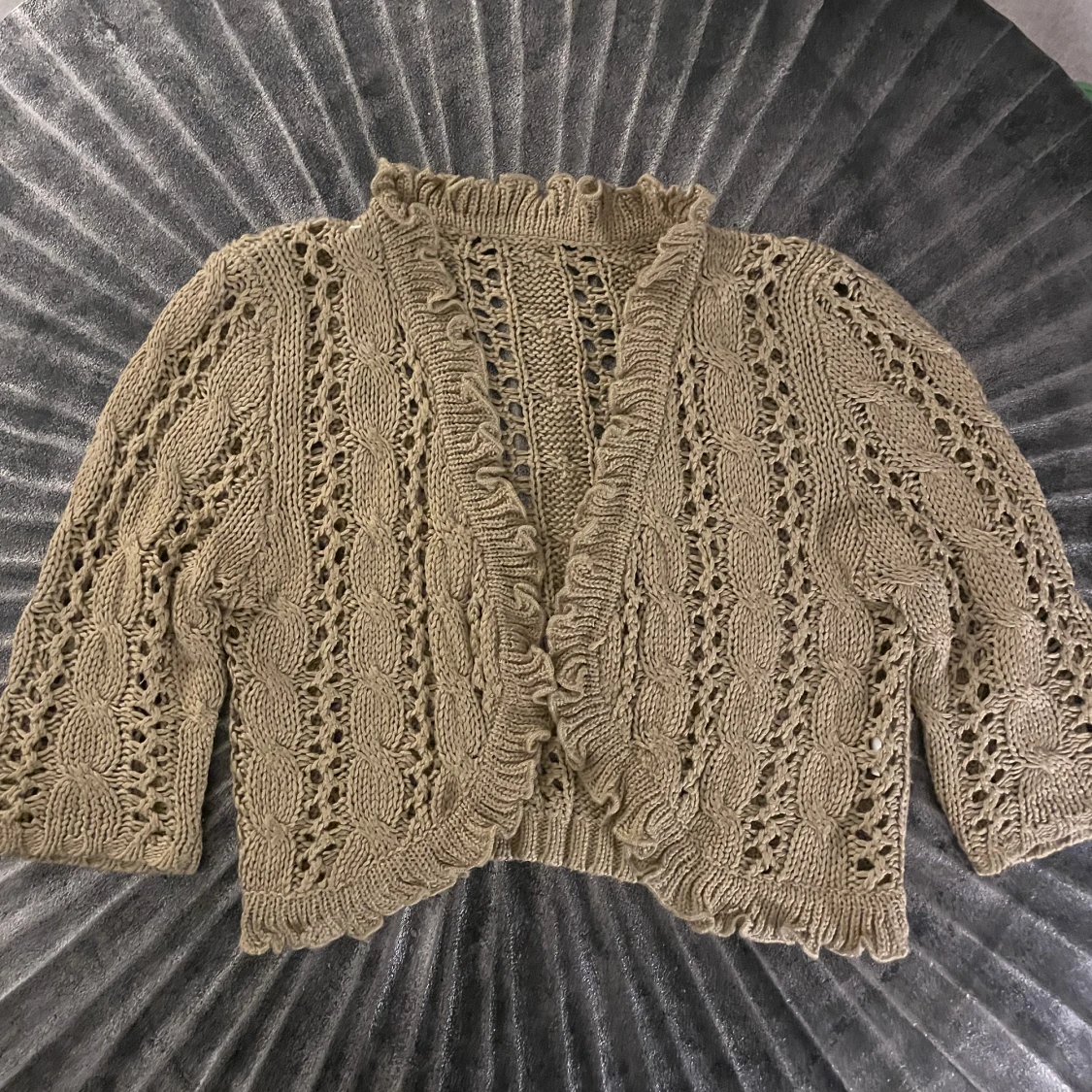 Stickad bolero/kofta