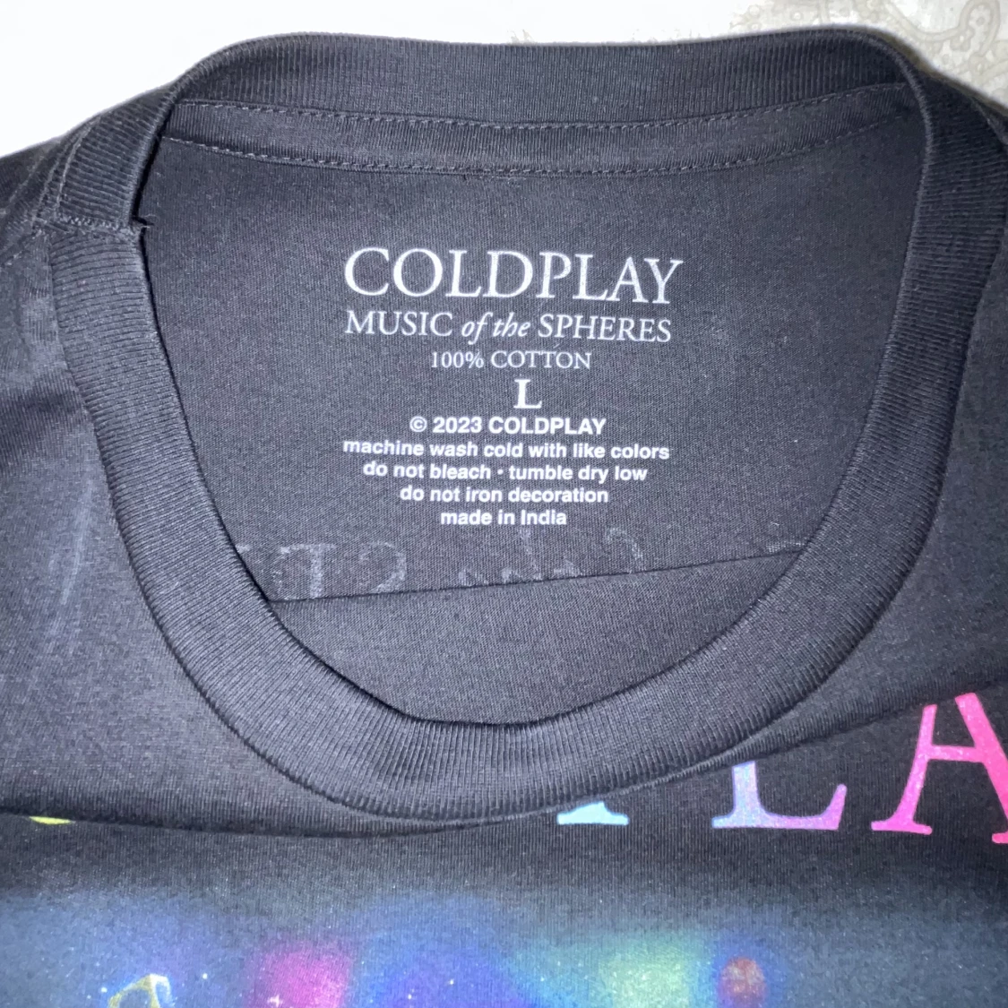 COLDPLAY MUSIC OF THE SPEARS TRÖJA  - 91