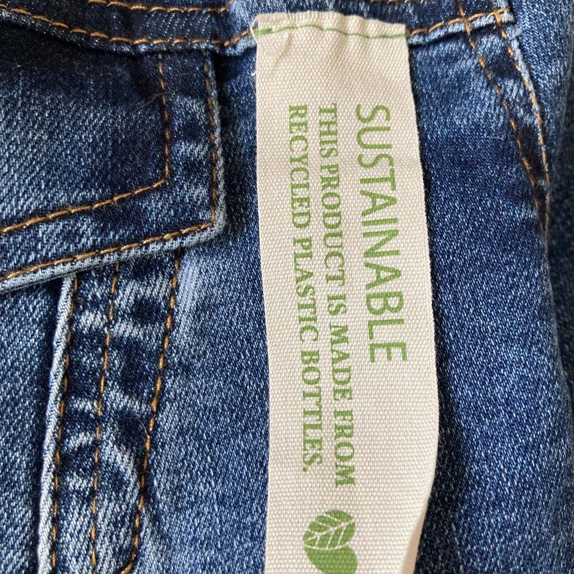 Brand new- Joan Vass pure denim jacket. Small  - 91