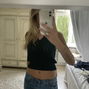 Topp - Jättegullig mörkgrön topp från zara💕💕