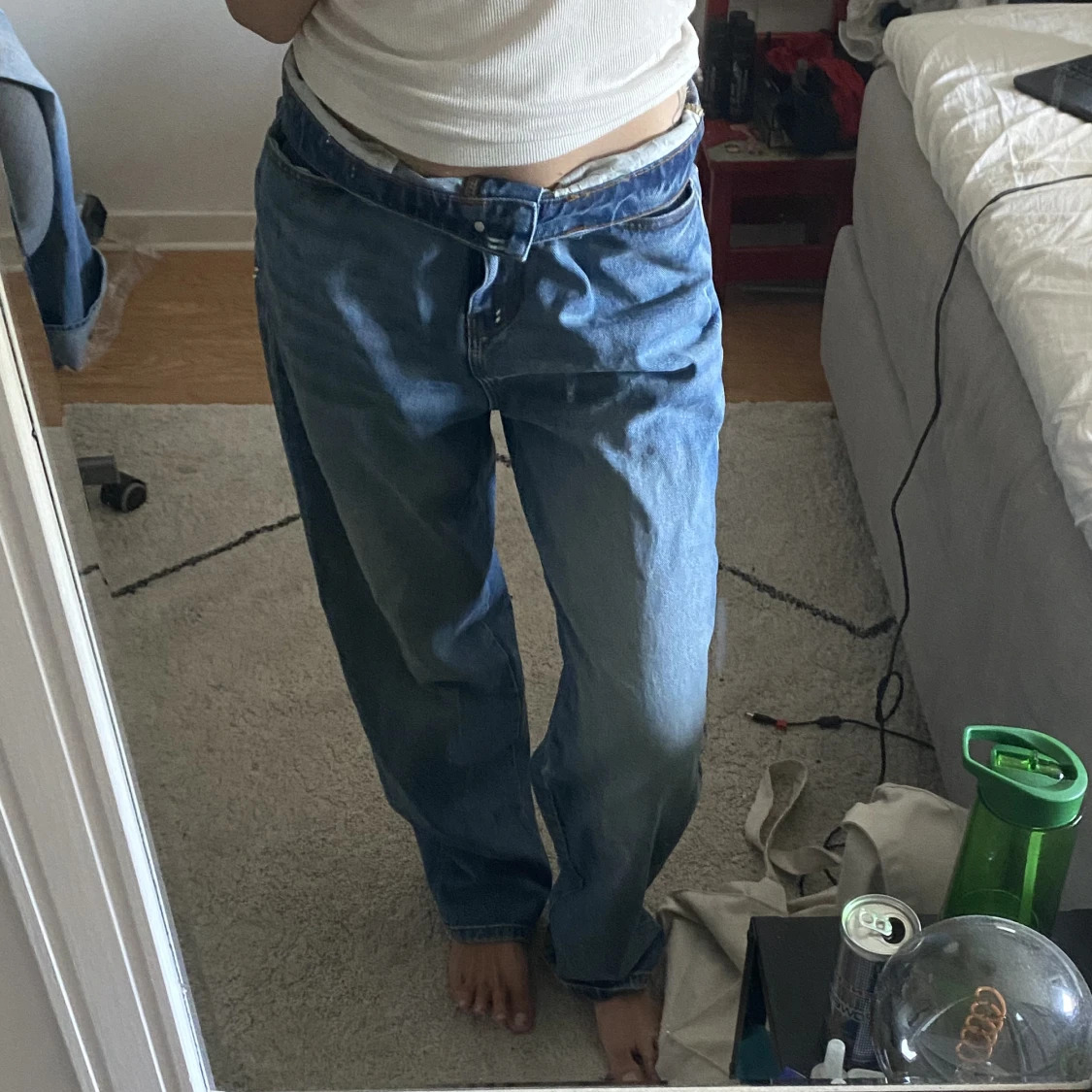Mid waist jeans