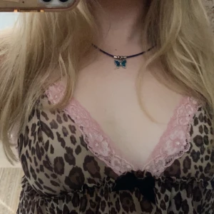 Y2k fjärils halsband🦋 - Jätte gulligt blått halsband som ej kommer t användning🩷 