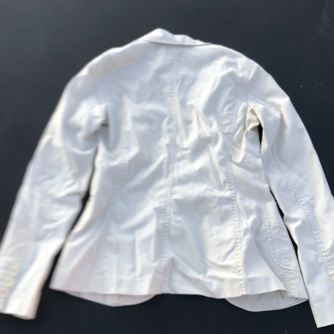 Vit kavaj jacka - 90