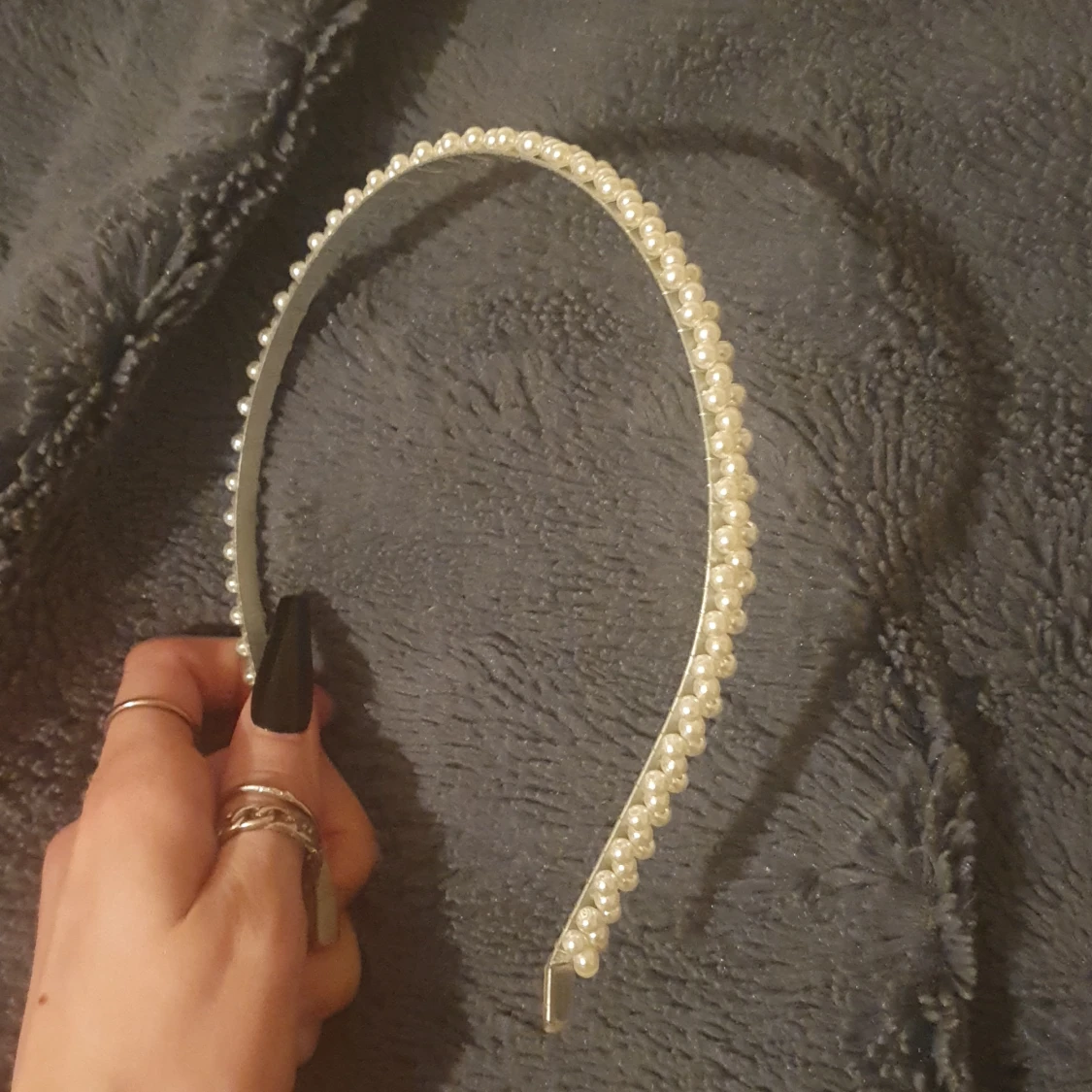 Pärl hårband - 91