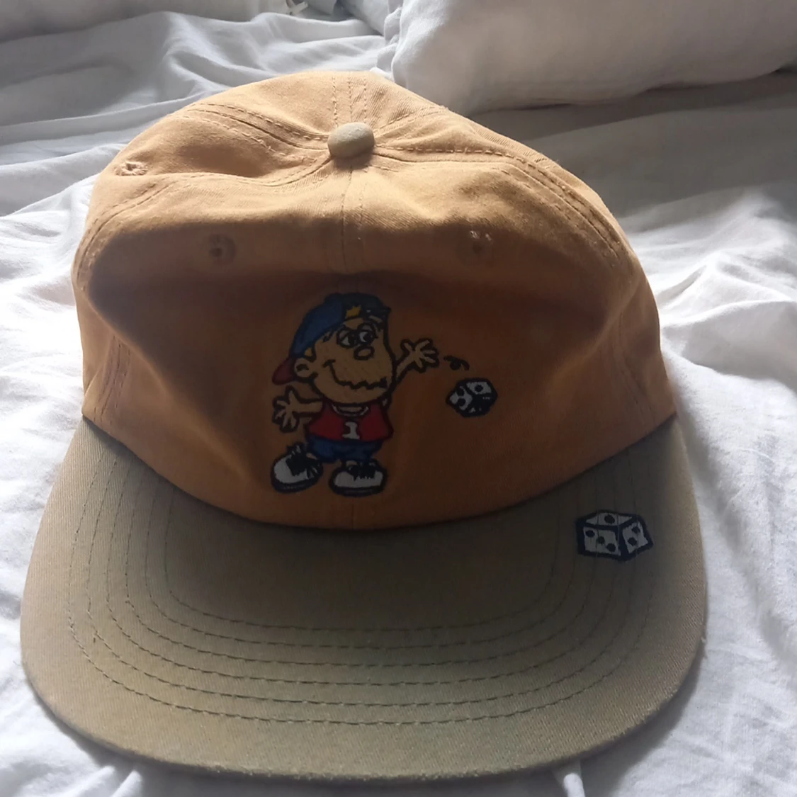 Butter goods dice 6 pannel cap tam/forest green