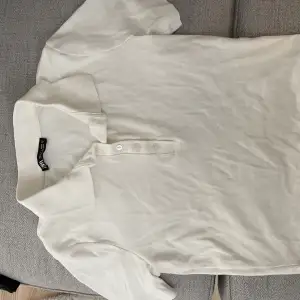 Croppad vit tröja från Zara