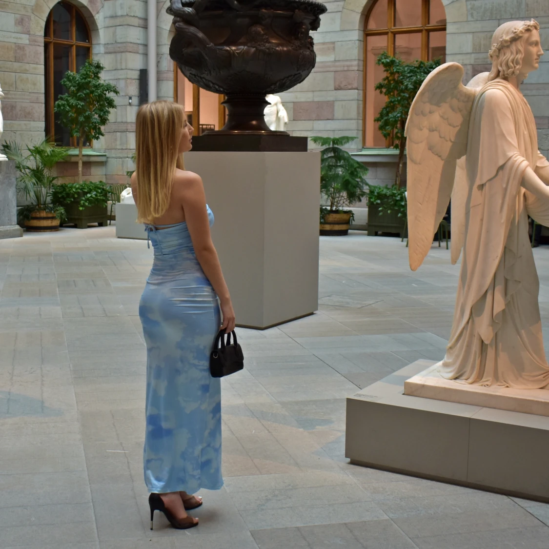 Blå molnklänning - 91