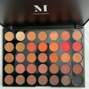 Morphe - Ögonskuggspalett från morpe, max 3 skuggor testade med borste