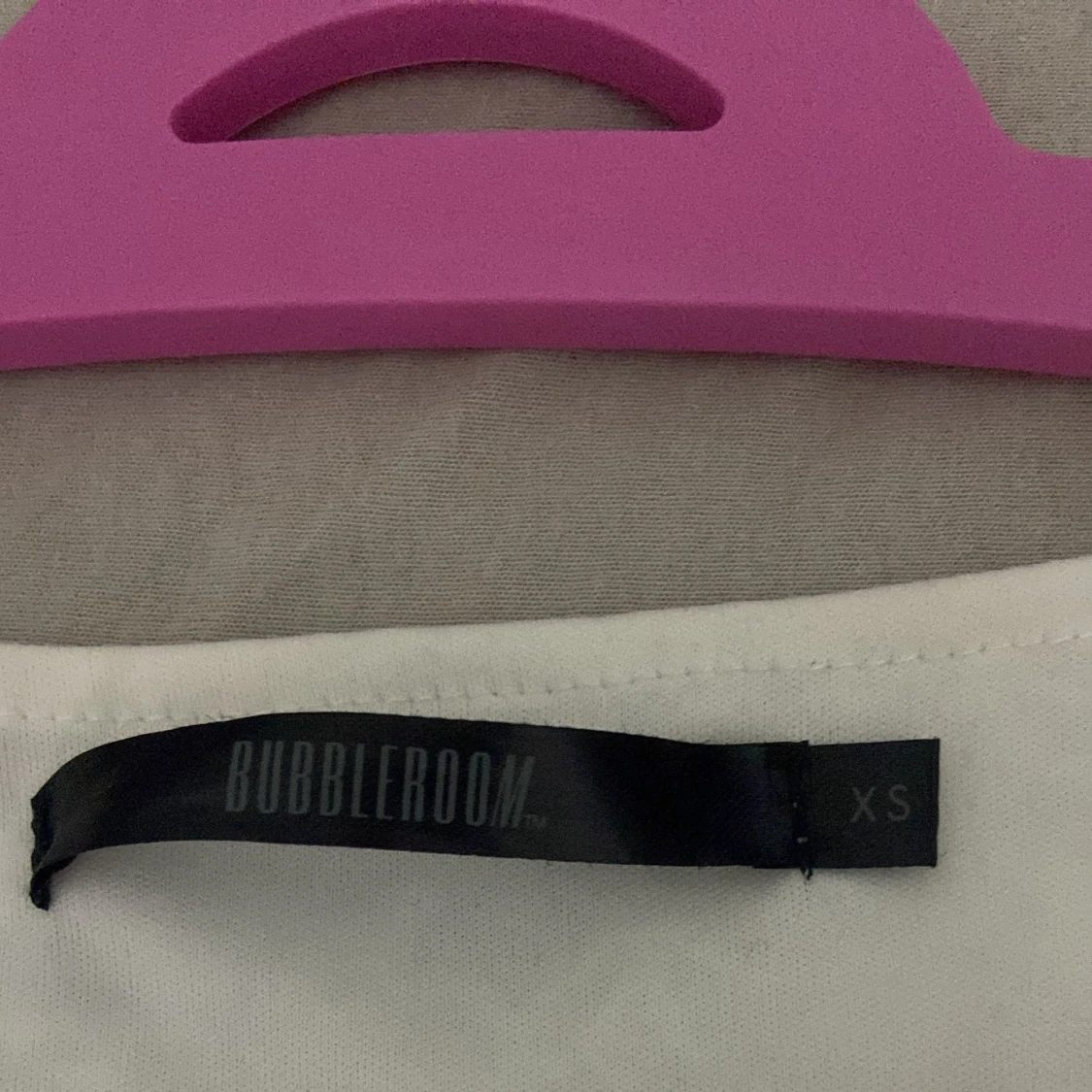 Vit fest klänning  - 91