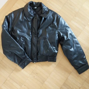 Svart skinnjacka  - Svart skinnjacka från H&M, oanvänd. 