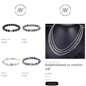 Armband - Snart är det dags!😍Första droppet sker 00:00 på våra feta och stilrena armband. Men om 70kr för ett armband skulle vara för mycket, varför inte köpa då vårat Vulcano Black ”Limited Edition” för endast 40kr‼️Vi har även rostfritt stål halsband och armband.