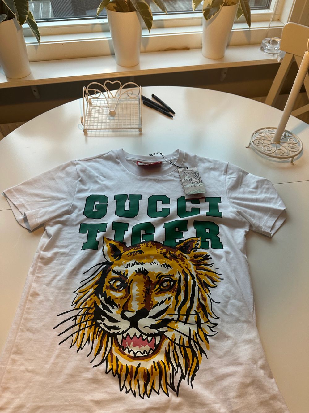Vit Gucci tröja kopia - Gucci | Plick Second Hand