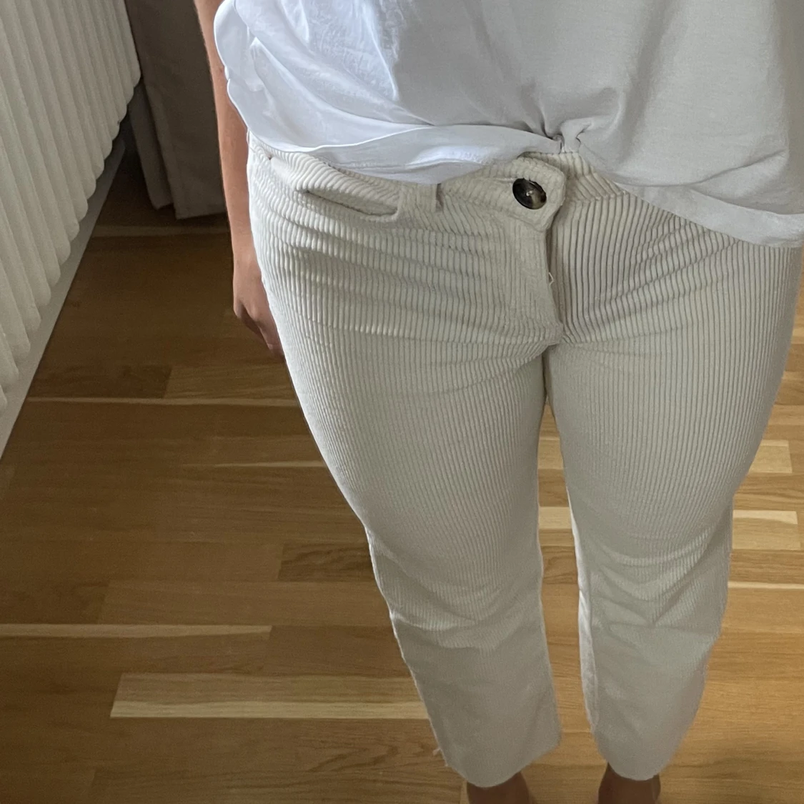 Manchesterbyxor Vit - 90