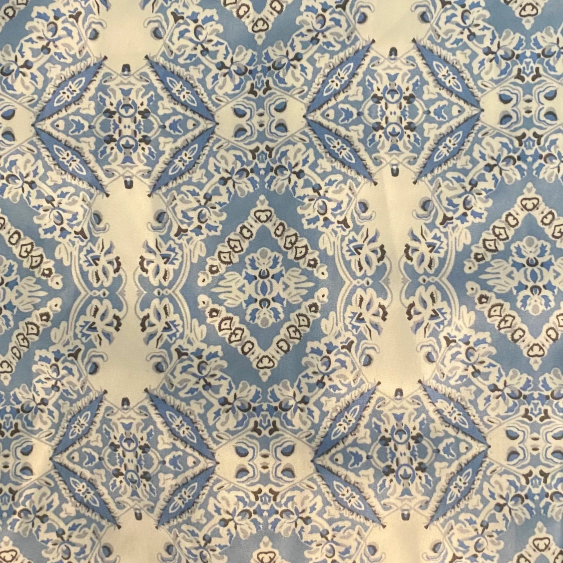 Blå bandeau klänning - 90