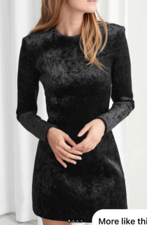 & Other Stories new dress - Never warn &Other Sories Velour dress. 