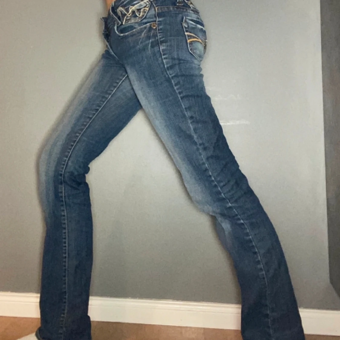 Lågmidjade jeans  - 90