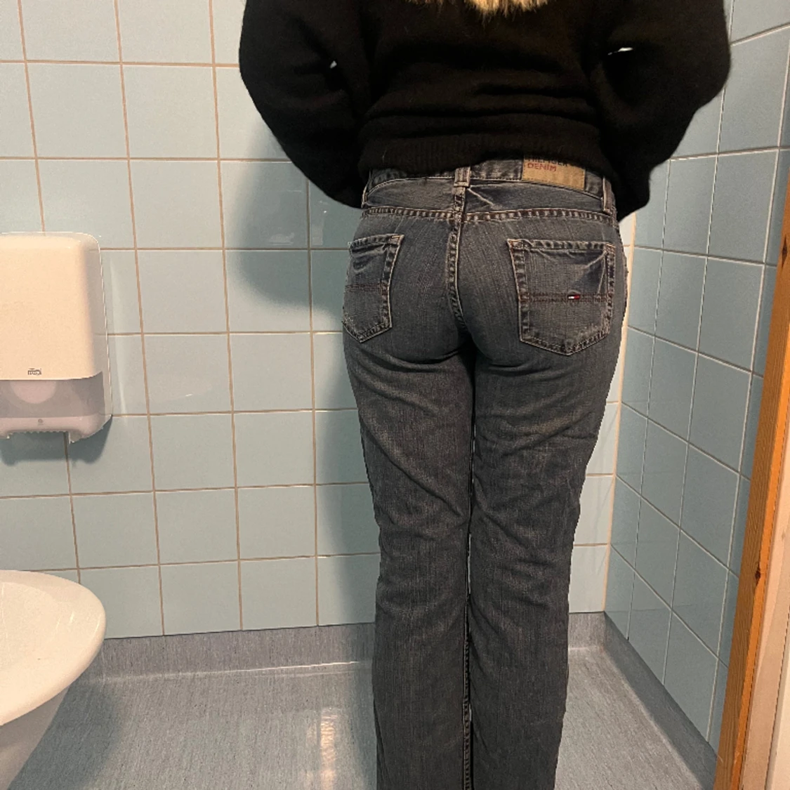 Tommy hilfiger lågmidjade jeans 