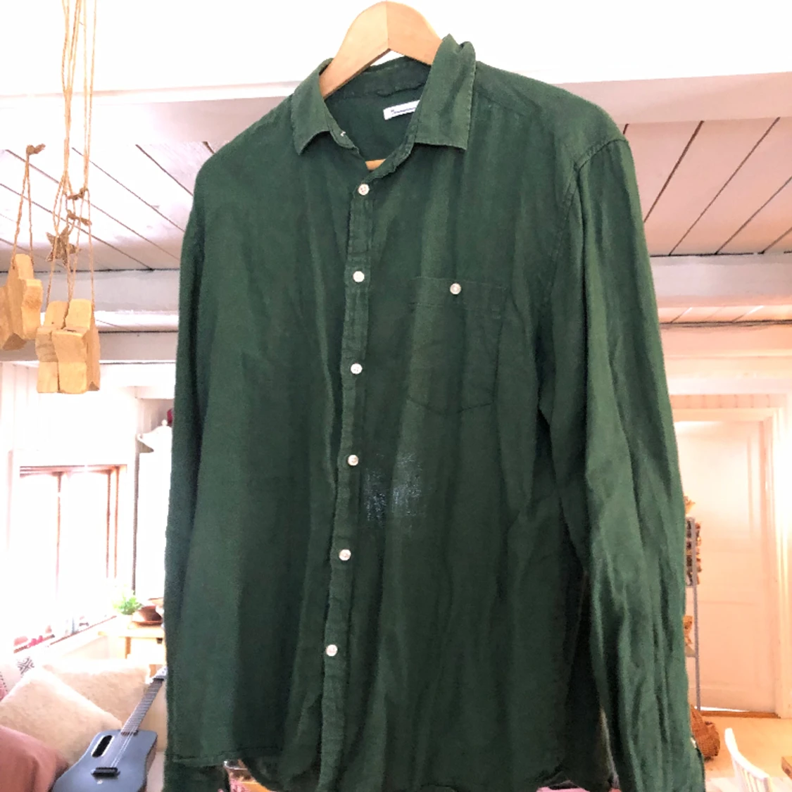 Linneskjorta Knowledge Cotton