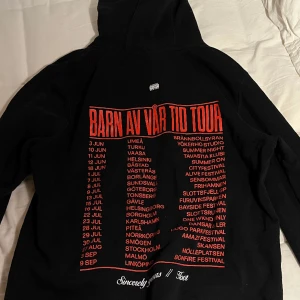 Hov1 hoodie - Säljer min hoodie från sommaren 2022 som endast såldes på deras tour! Hoodien är i bra skick, saknar ena metallgrejen på snöret men det går lätt att åtgärda snyggt😍