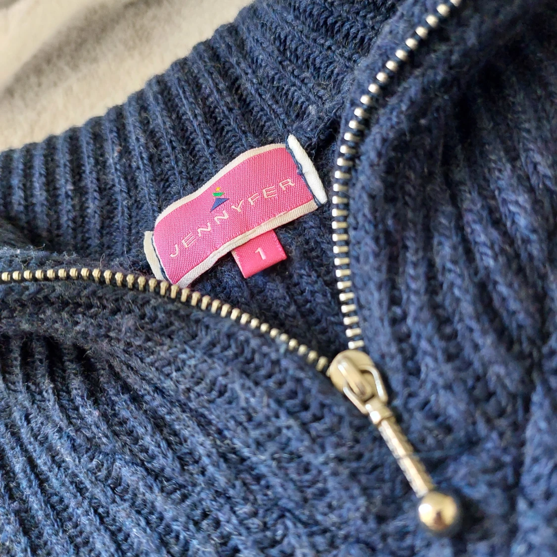 Vintage stickad tröja - 90