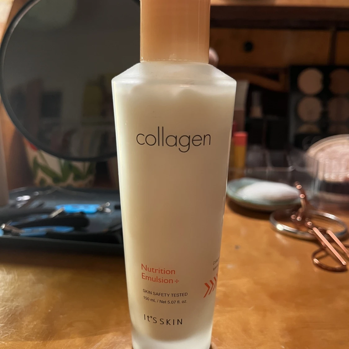 its skin collagen