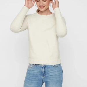 Vero moda - Vero Moda stickad tröja i beige❤️