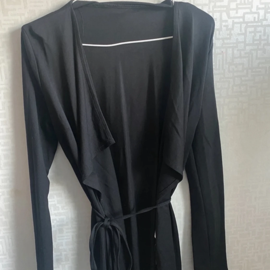 Svart tunn kappa - 90