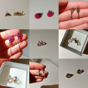 Säljer 9 pack örhängen! - Säljer 9 pack örhängen! Endast för 80 kr! 