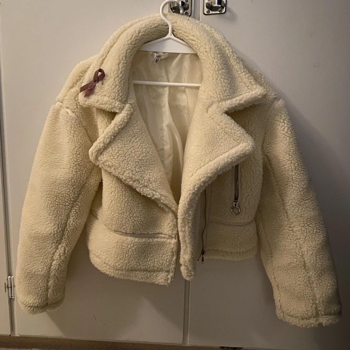Fluffig jacka 