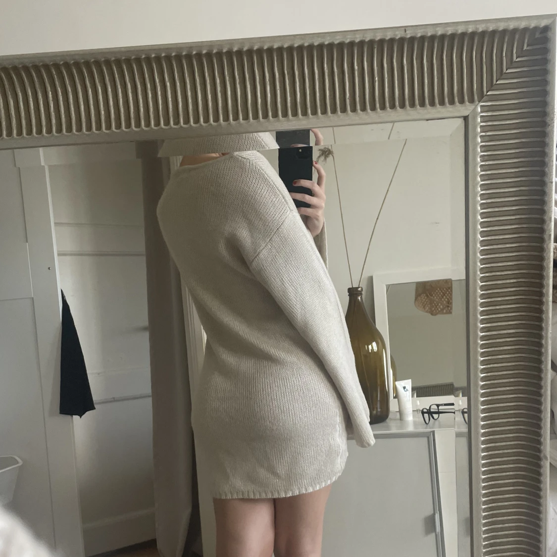 Stickad klänning  - 90