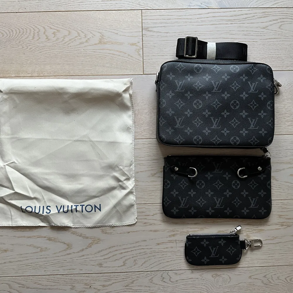 Helt ny, oanvänd, Louis Vuitton Trio Messenger Bag, skriv vid frågor och funderingar 💫 . Väskor.