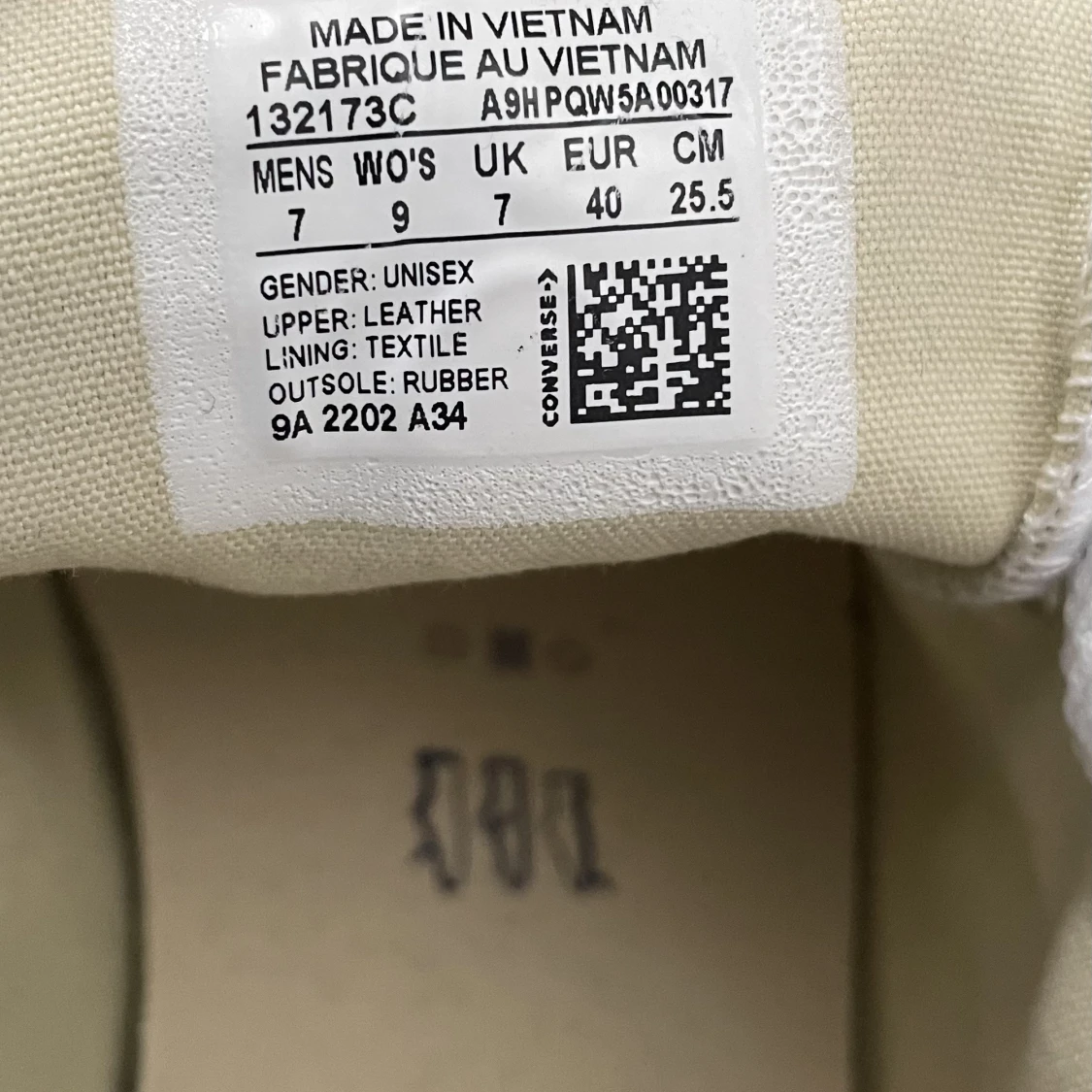 Converse CT ox white leather - 91