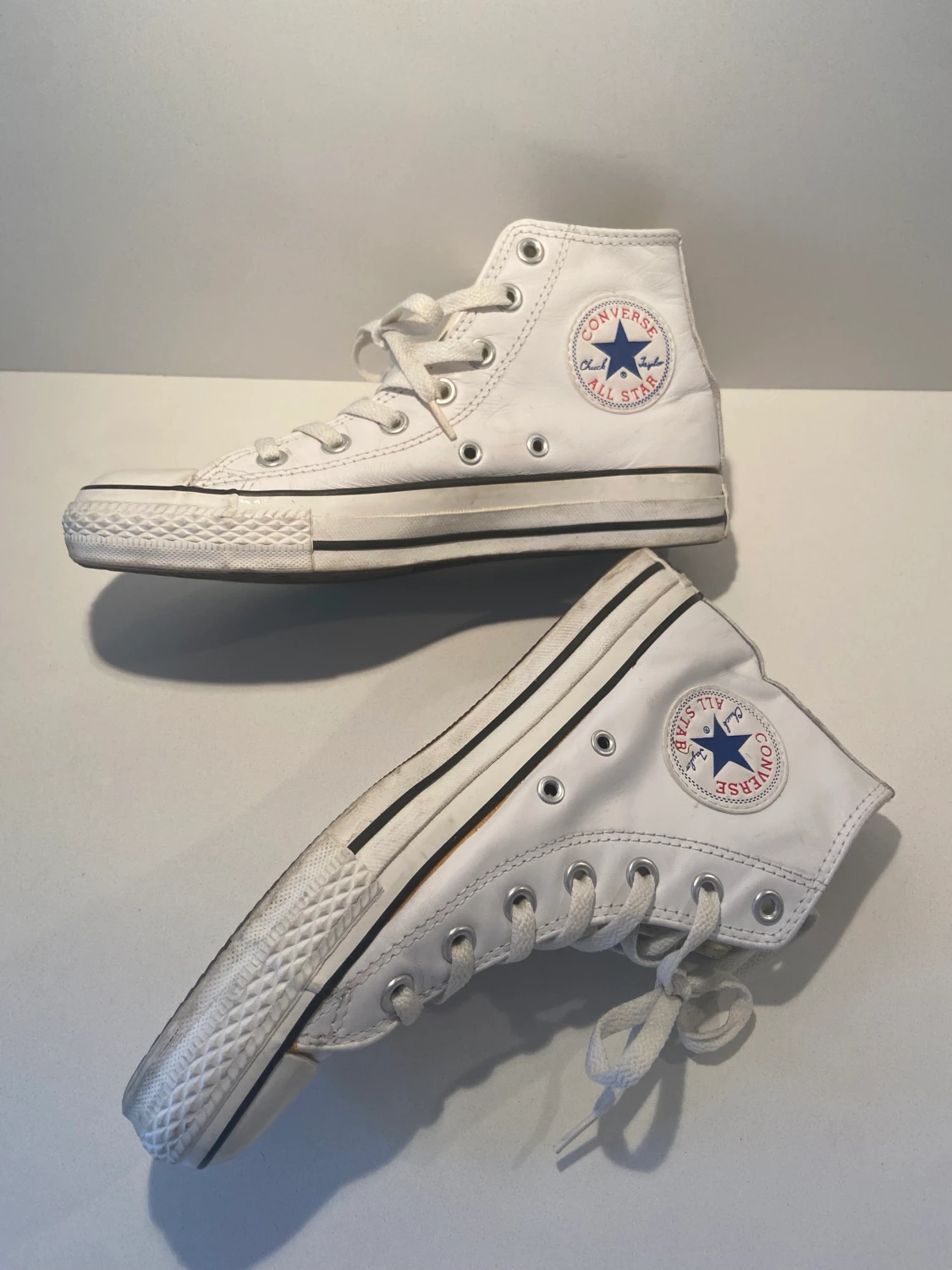 Läder Converse