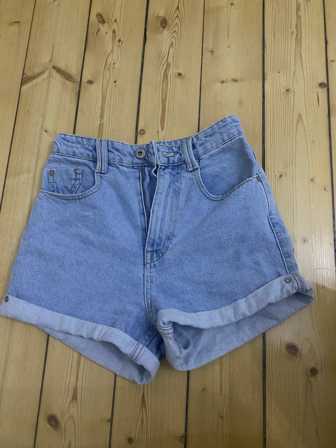 Jeansshorts från zara! 