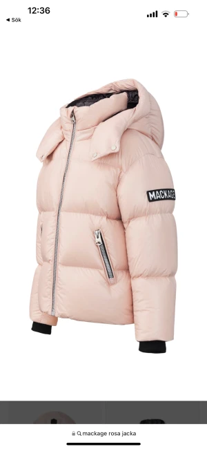 #dunjacka #mackage #vinterjacka - Säljer min jacka nypris 4900! Använd några gånger nedsatt pris 900!   Passar i storken xs-s! 