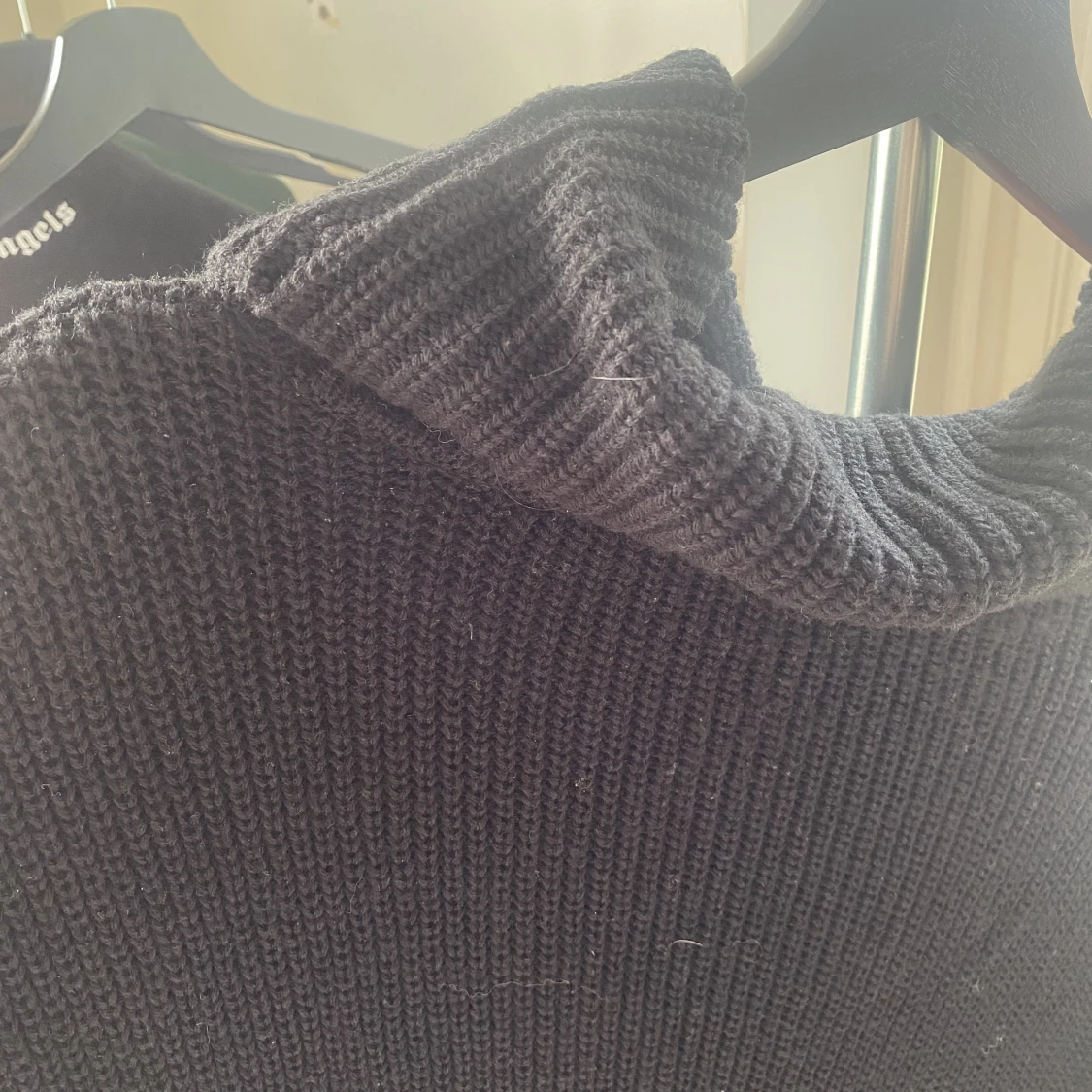 Lång stickad klänning - 90