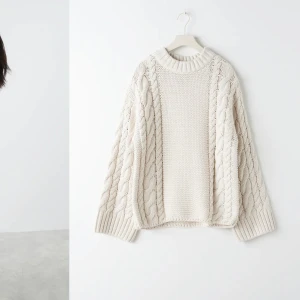 Gina tricot tröja - Slutsåld! Vit stickad tröja från Gina. Endast testad