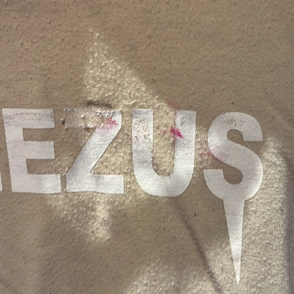 Beige hoddie från okänt märke - 90