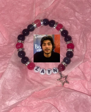 Zayn malik - Mät din handled så gör jag ett armband som passar just för dig! Du kan välja färg och namn på pärlorna! ❤️