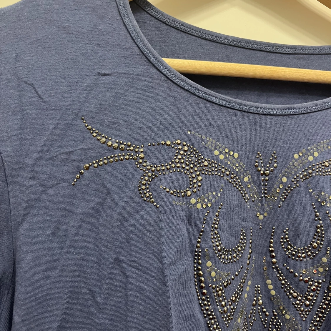 Brå rhinestone tröja - 90