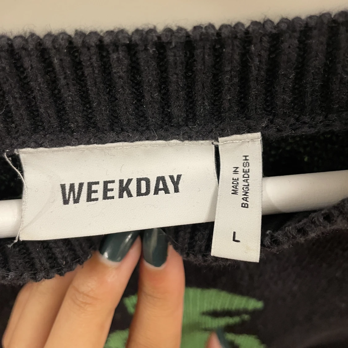 Fin stickad tröja - 90