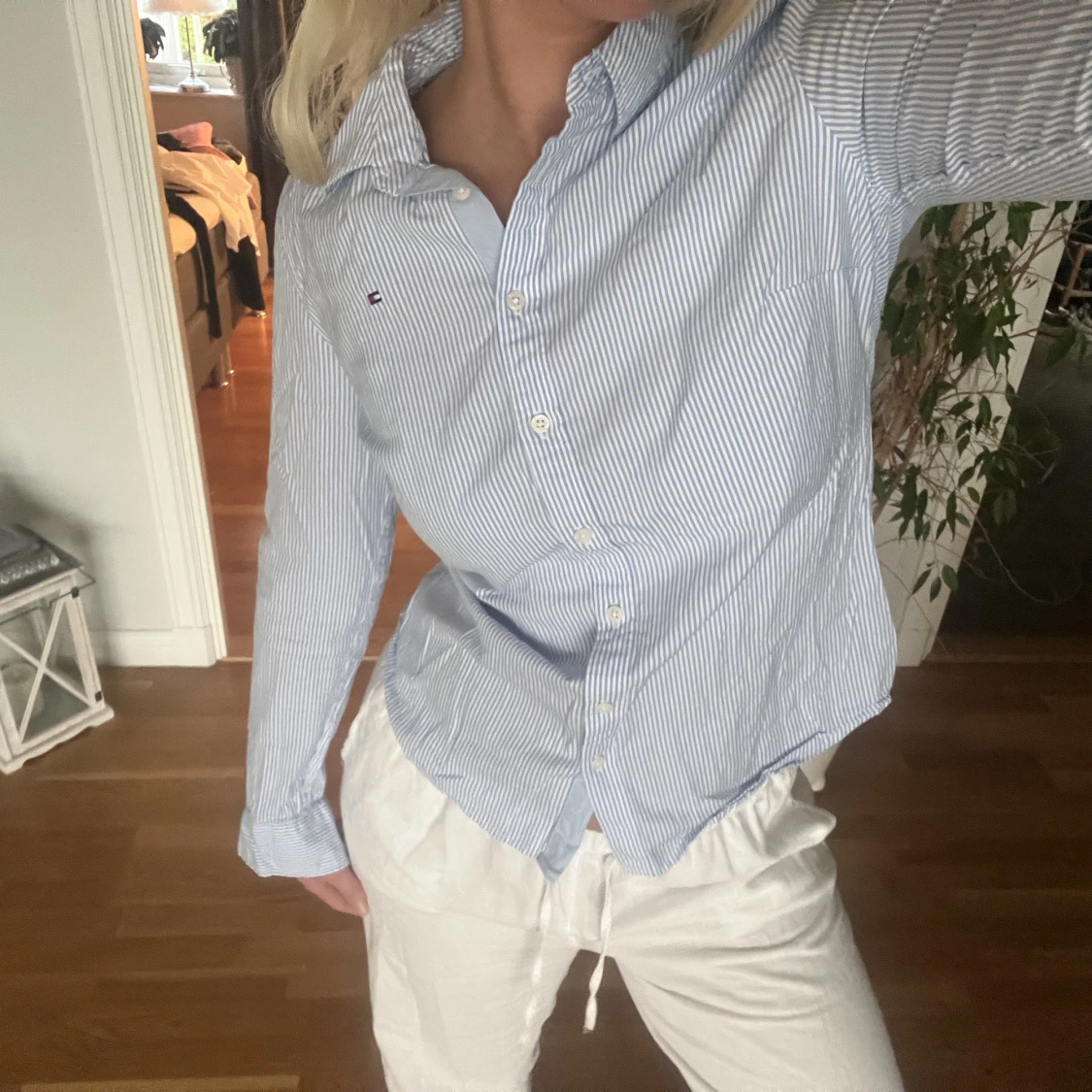 Randig Tommy Hilfiger skjorta