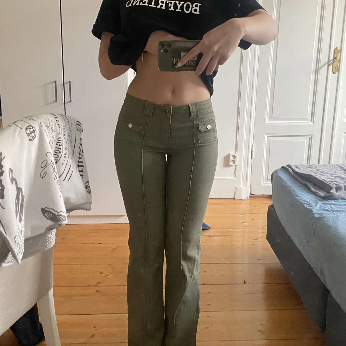 Assnygga lågmidjade byxor!