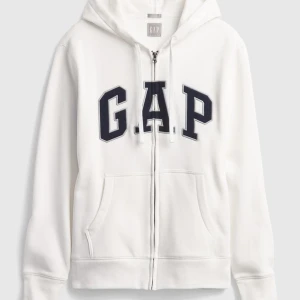 Vit GAP hoodie  - säljer min vita gap hoodie köptes för ganska länge sen men har användas ca två gånger. Nypris 495kr säljer för 200kr 