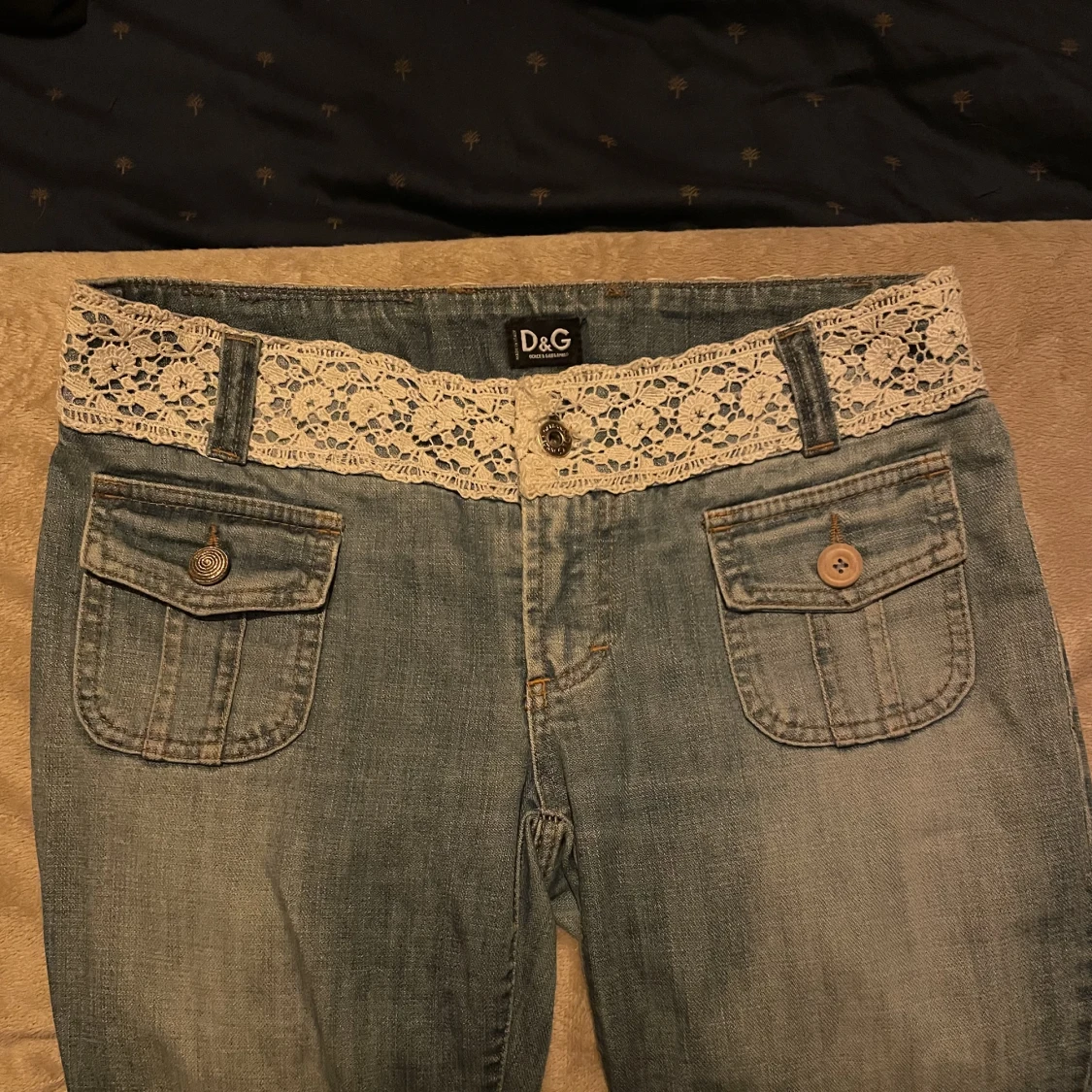 Lågmidjade Dolce & Gabbana jeans